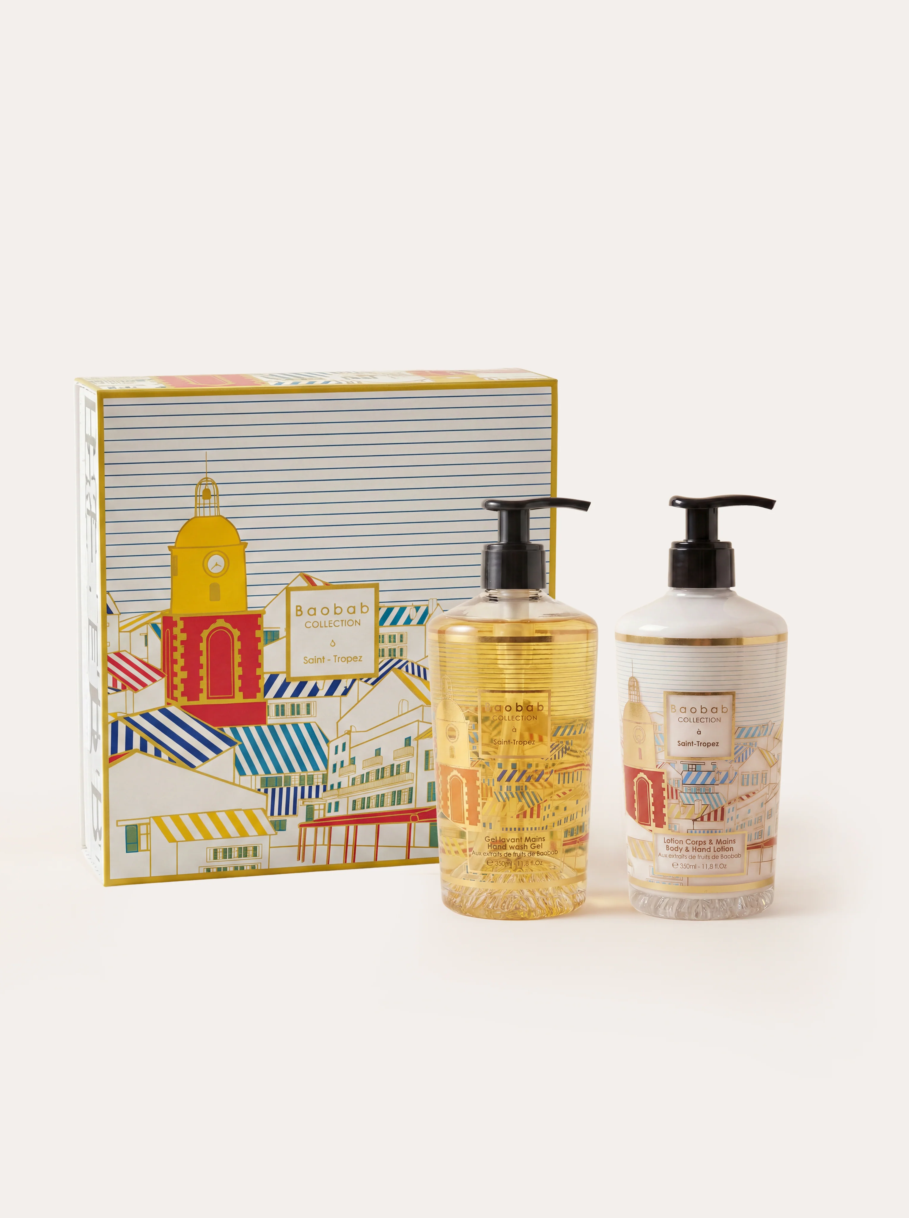 GIFT BOX A SAINT-TROPEZ BODY & HAND LOTION AND HAND WASH GEL