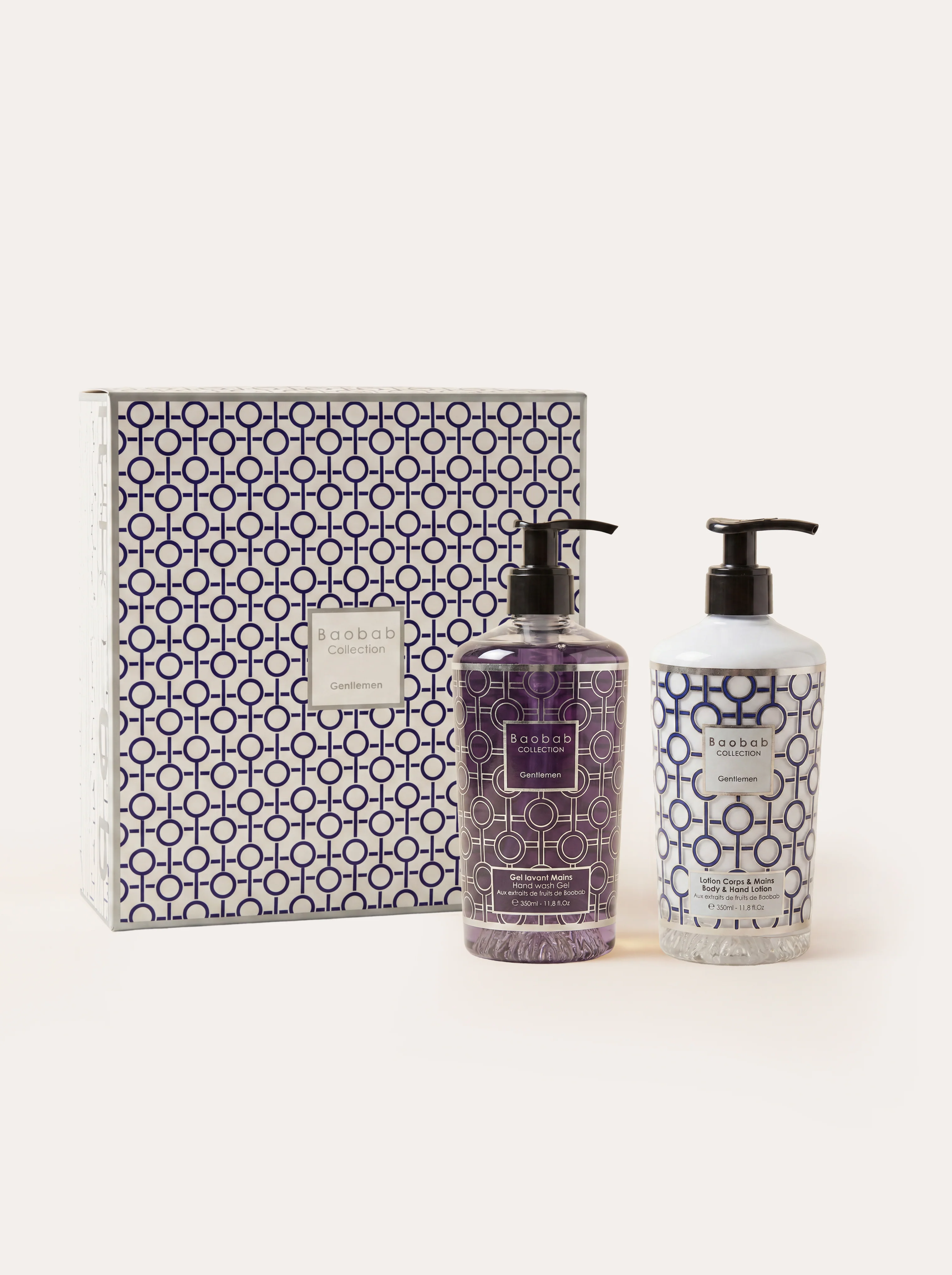GIFT BOX GENTLEMEN BODY & HAND LOTION AND HAND WASH GEL